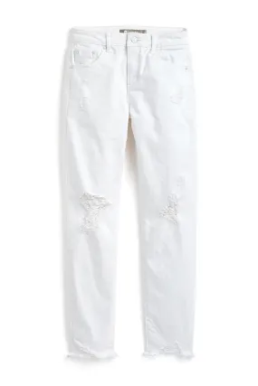 Weekender Pants With Destruction