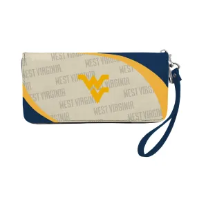 West Virginia University Curve Zip Organizer Wallet