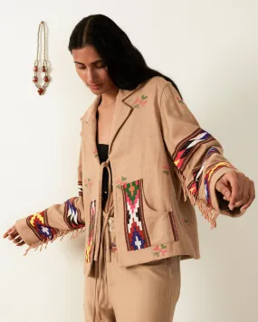 Western Dune Blanket Jacket