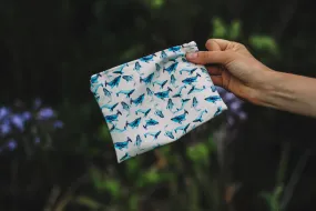 Whale - Velvet Bag