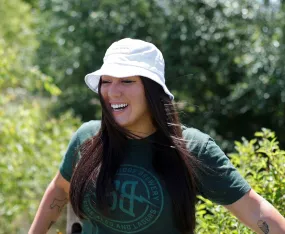 White Bucket Hat