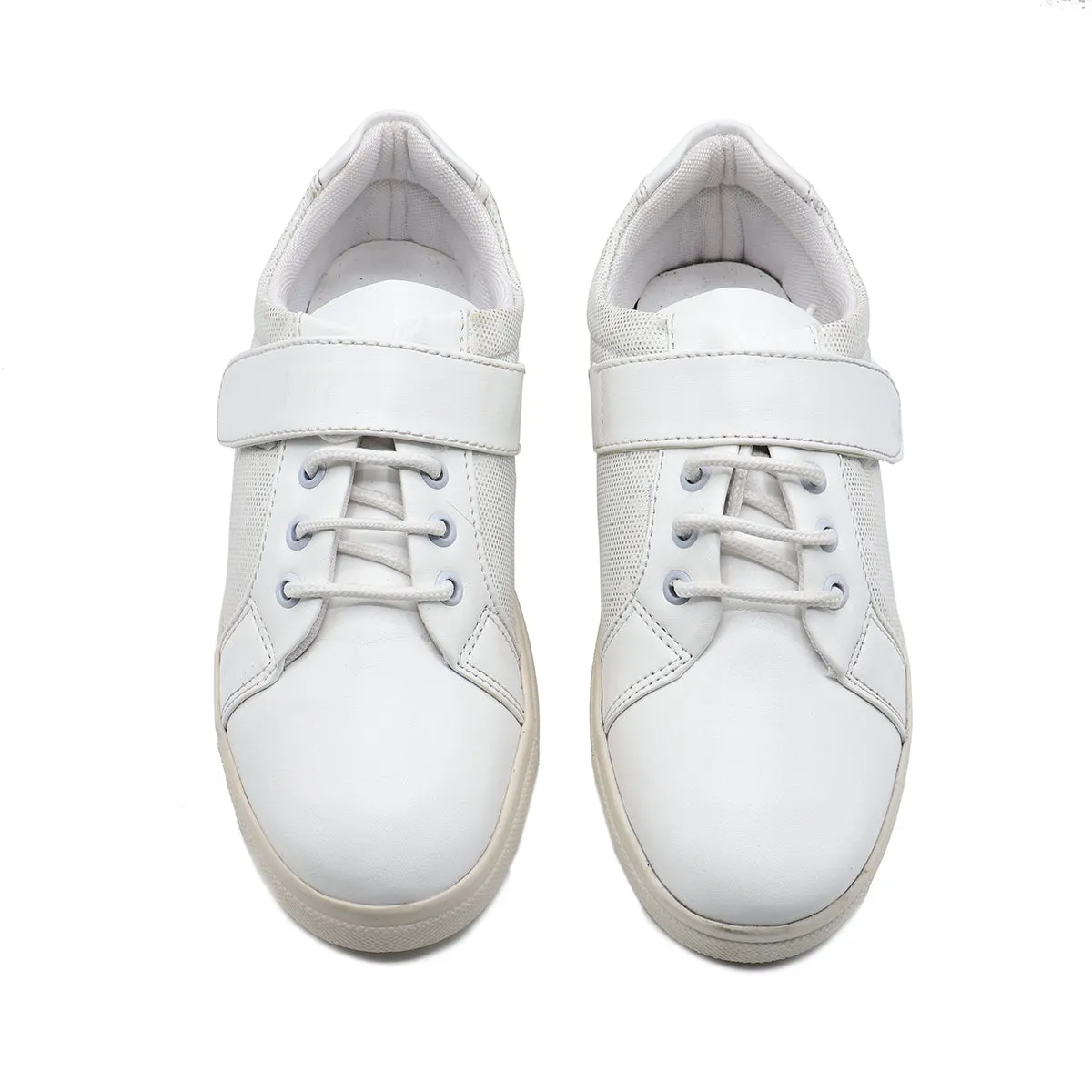 White Casual Joggers 098127