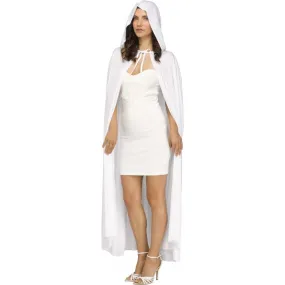 White Hooded Cape