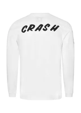 White Slogan Long Sleeve T-Shirt