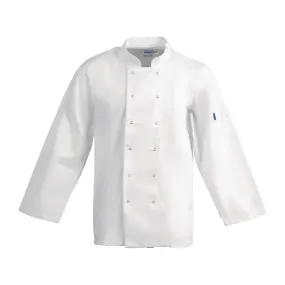 Whites Vegas Unisex Chefs Jacket Long Sleeve White L