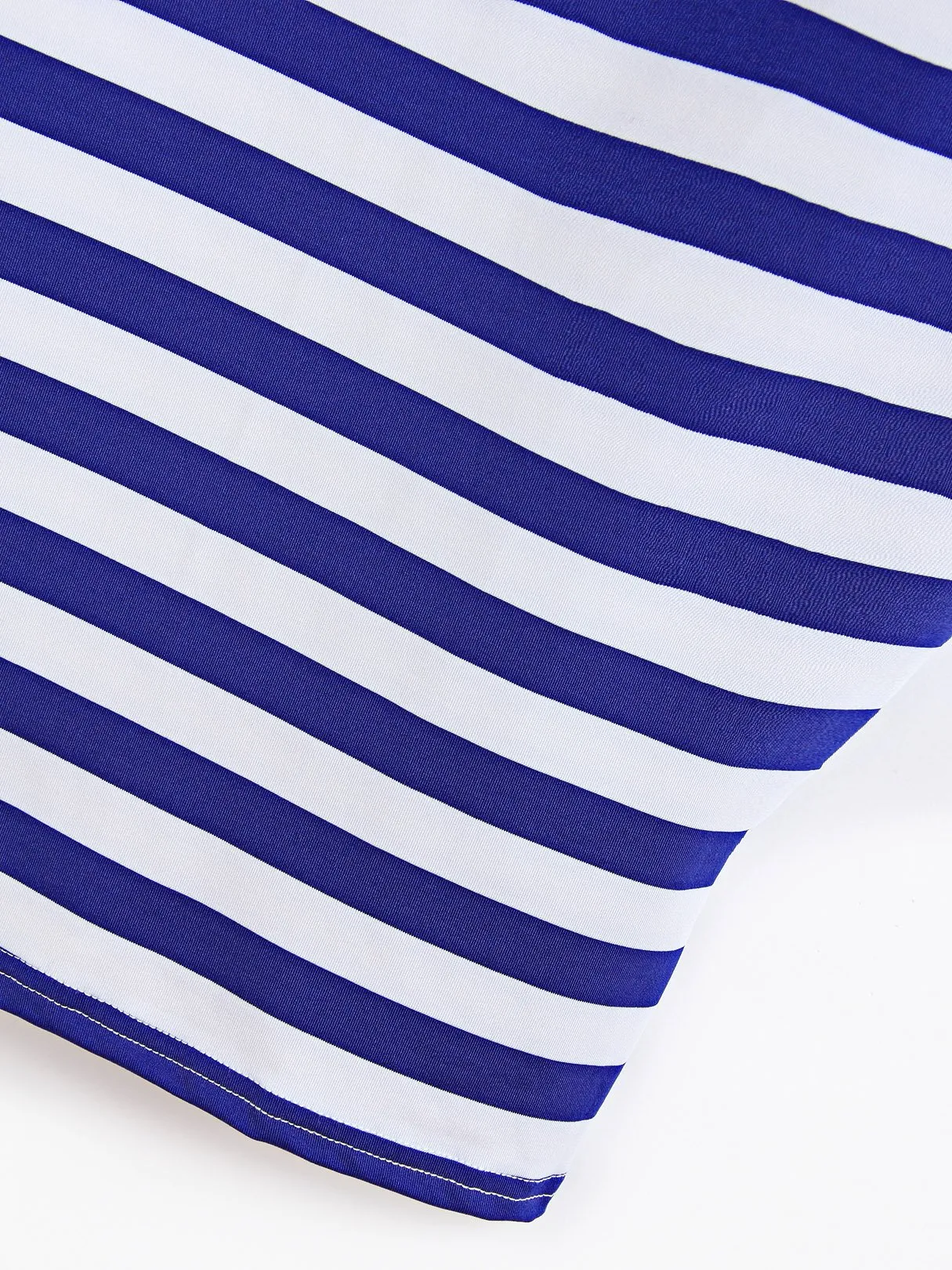 Wholesale Bateau Off The Shoulder Half Sleeve Stripe Dresses