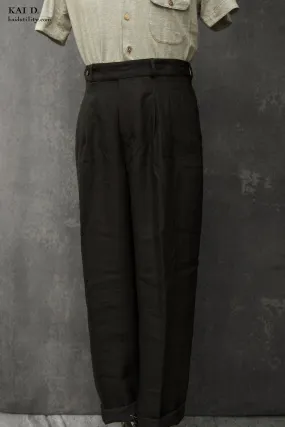 Wide Leg Matisse Pants - Belgian Black - 34, 36