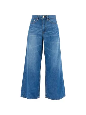 Wide-Leg Organic Jeans
