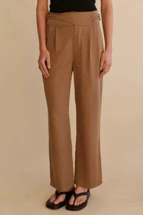 Wide Leg Tencel Trouser