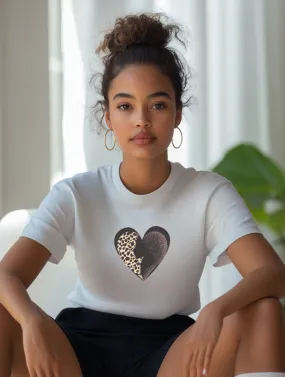 WILD HEART ROUNDNECK TEE - WHITE