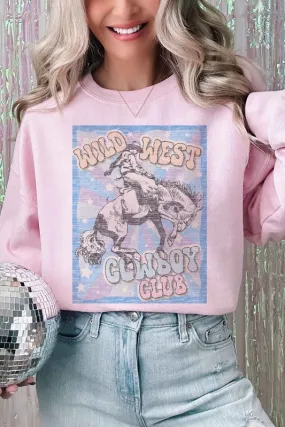 Wild West Cowboy Club {oversized sweatshirt}