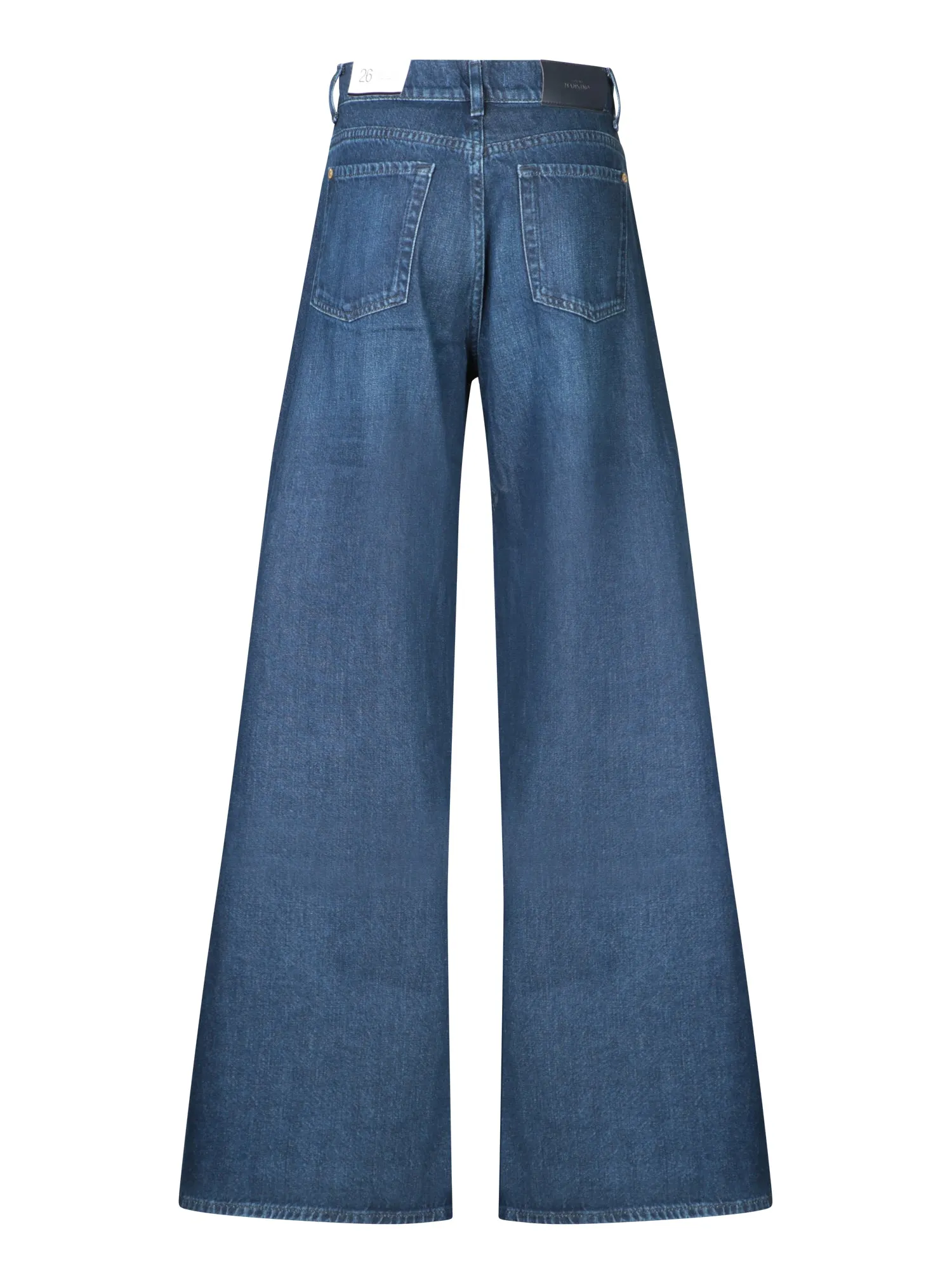 Willow Wide Leg Blue Jeans