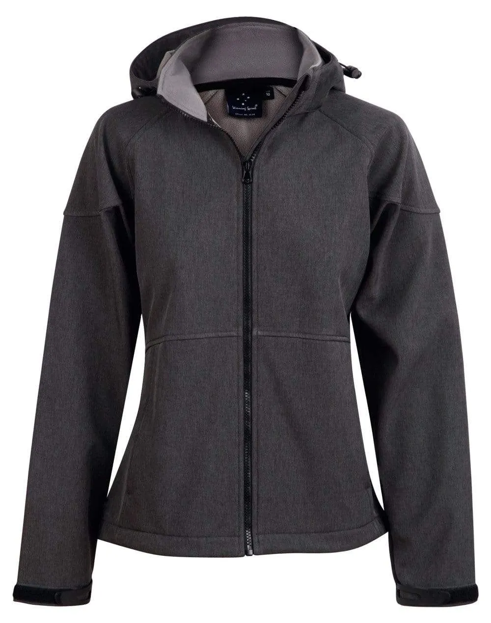 Winning Spirit Aspen Softshell Hood Jacket Ladies' Jk34