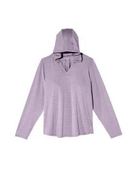 Wisteria Long Sleeve Hooded Tee | Purple
