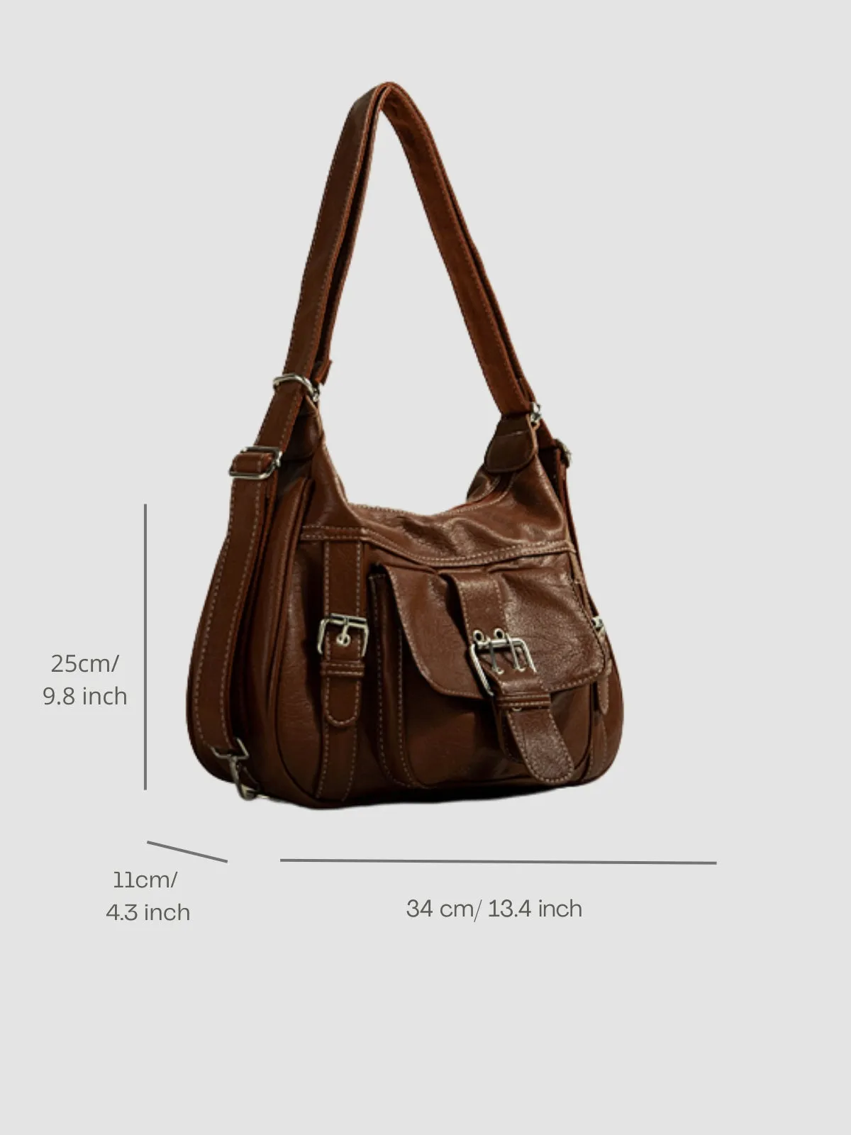 WLS Authentic Cool Motorcycle Versatile Messenger Bag