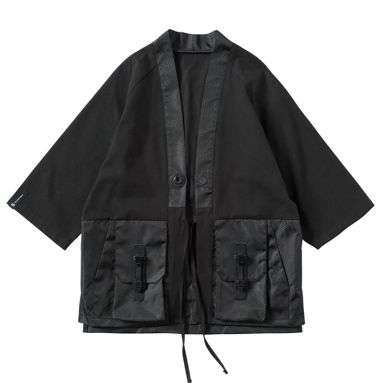 WLS Cyberpunk Patchwork Cardigan Jacket