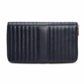 Wolf Maria Jewelry Portfolio Travel Case - Navy