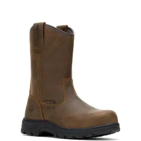 Wolverine Carlsbad Men's Wellington Steel-toe Work Boot (w241069) In Sudan Brown