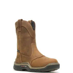 Wolverine Men's Raider Wellington Soft Toe Work Boot (w220038) In Real Brown