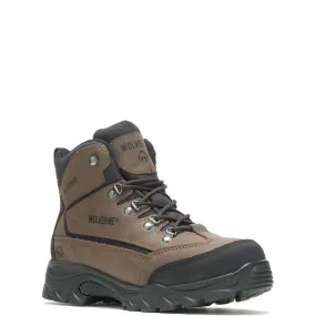 Wolverine Spencer Waterproof Men's Work Hiking Boot (w05103) In Brown/black