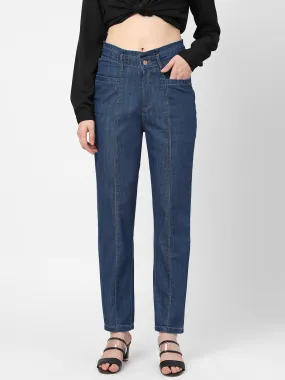 Women High-Rise Baggy Fit Jeans
