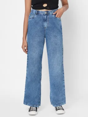 Women High-Rise Baggy Fit Jeans