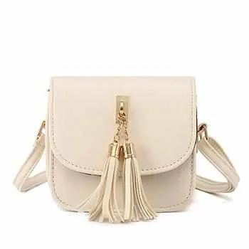 Women Messenger Shoulder Handbag With Tassel