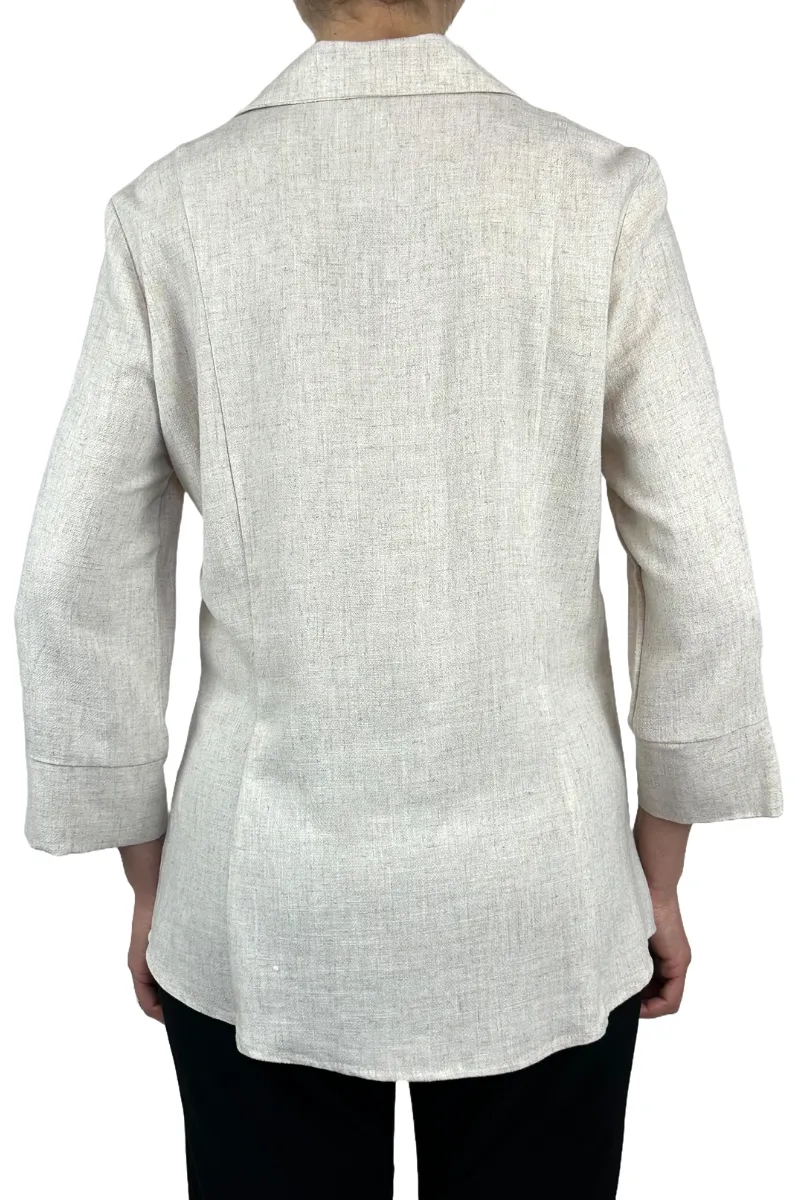 Women's Blouses On Sale Natural Cotton Blouse Quality Comfort Fabric Made In Canada Yvonne Marie Boutiques