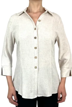 Women's Blouses On Sale Natural Cotton Blouse Quality Comfort Fabric Made In Canada Yvonne Marie Boutiques