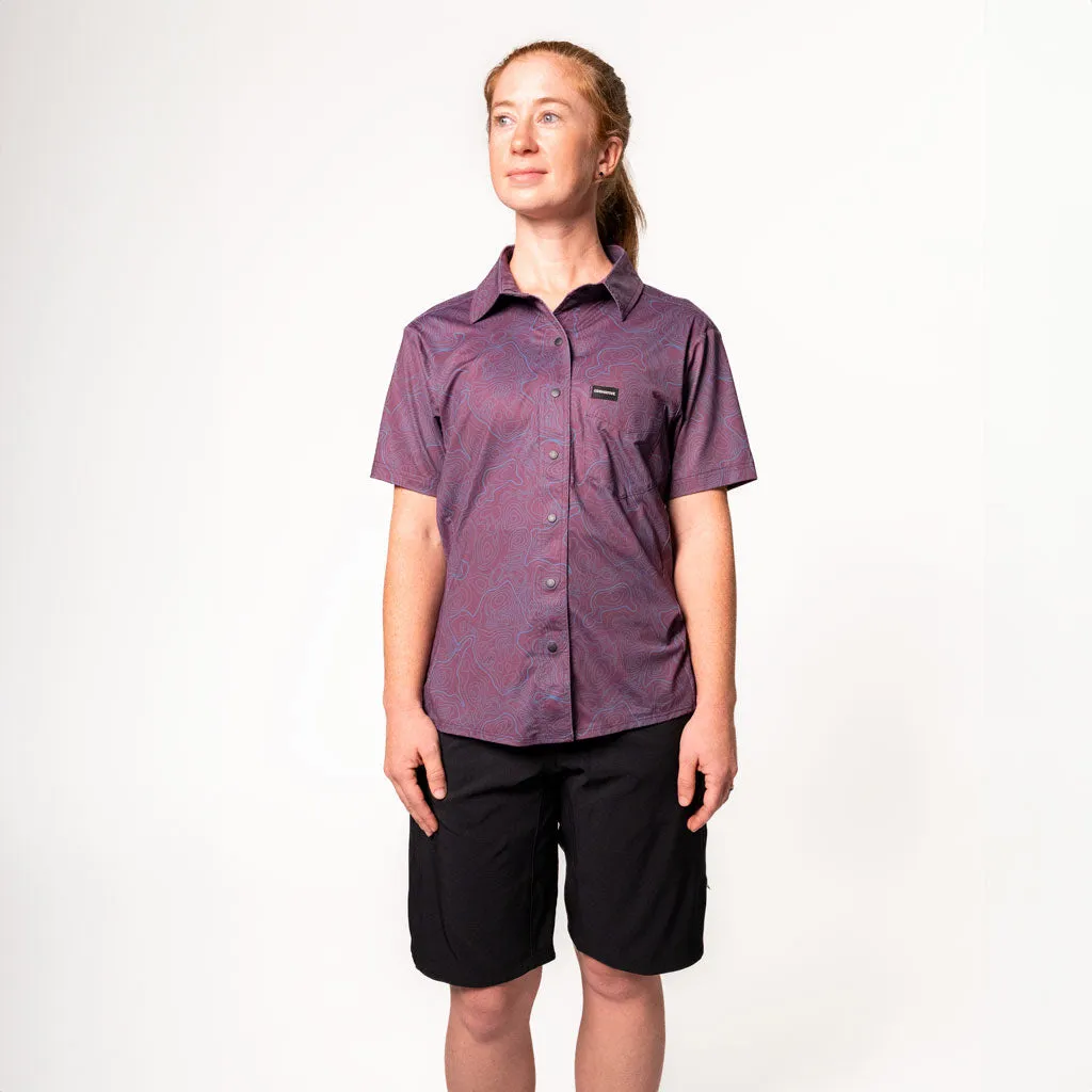 Women's Catalyst Mountain Bike Button-Down Shirt