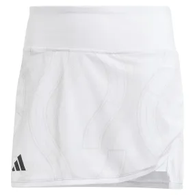 Women's Club Graphic Tennis Skort White and Grey One