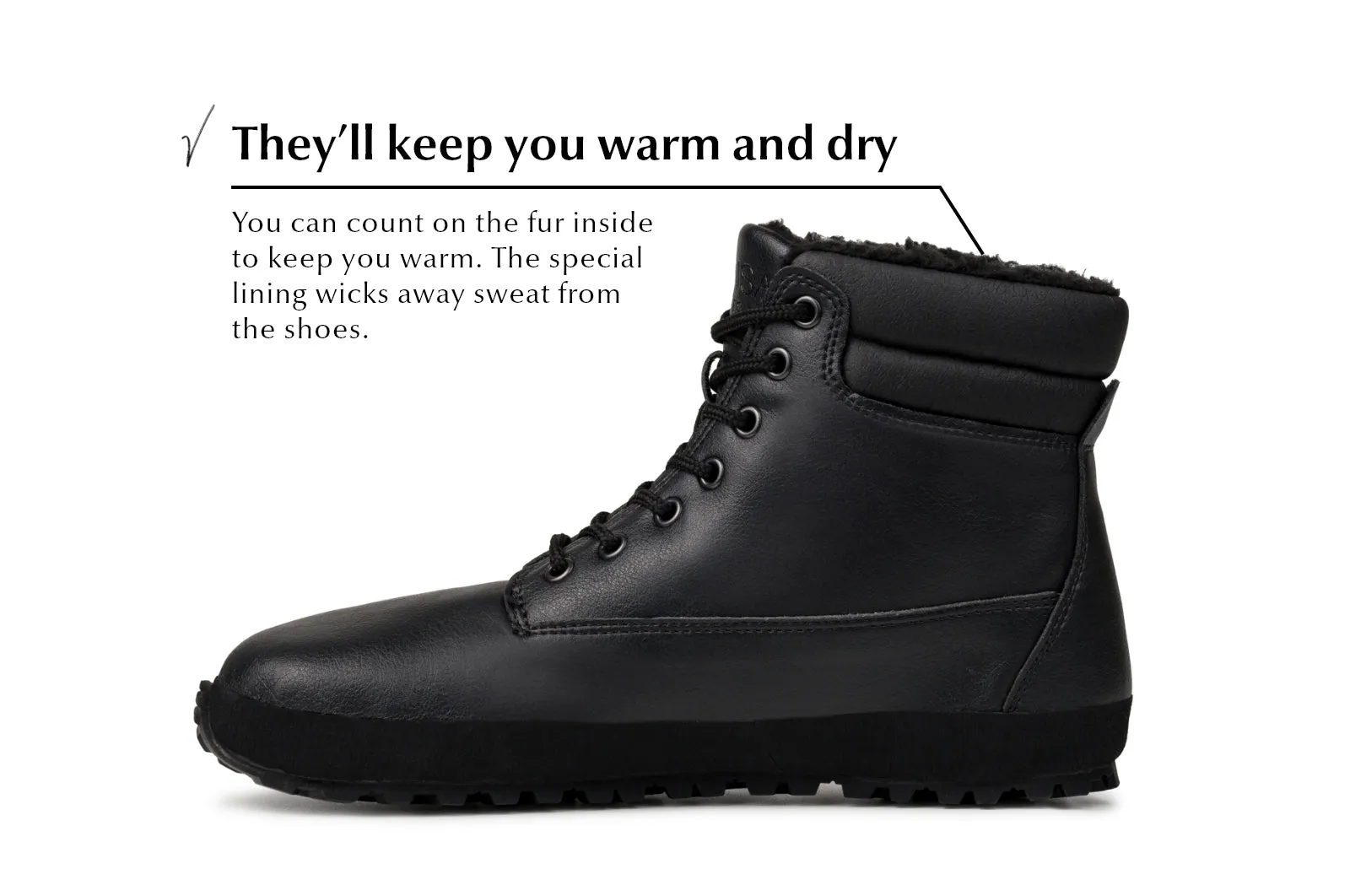 Women's Comfort winter boots Shuma Winter black