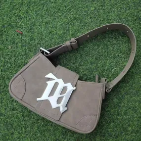 Women's metal detail shoulder Handbag
