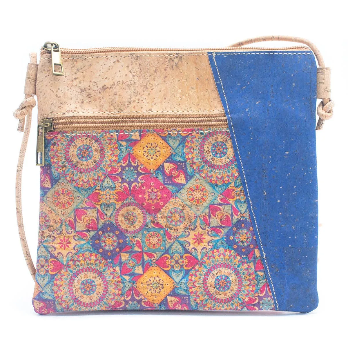 Women's Natural Cork Crossbody Bag  BAGP-249