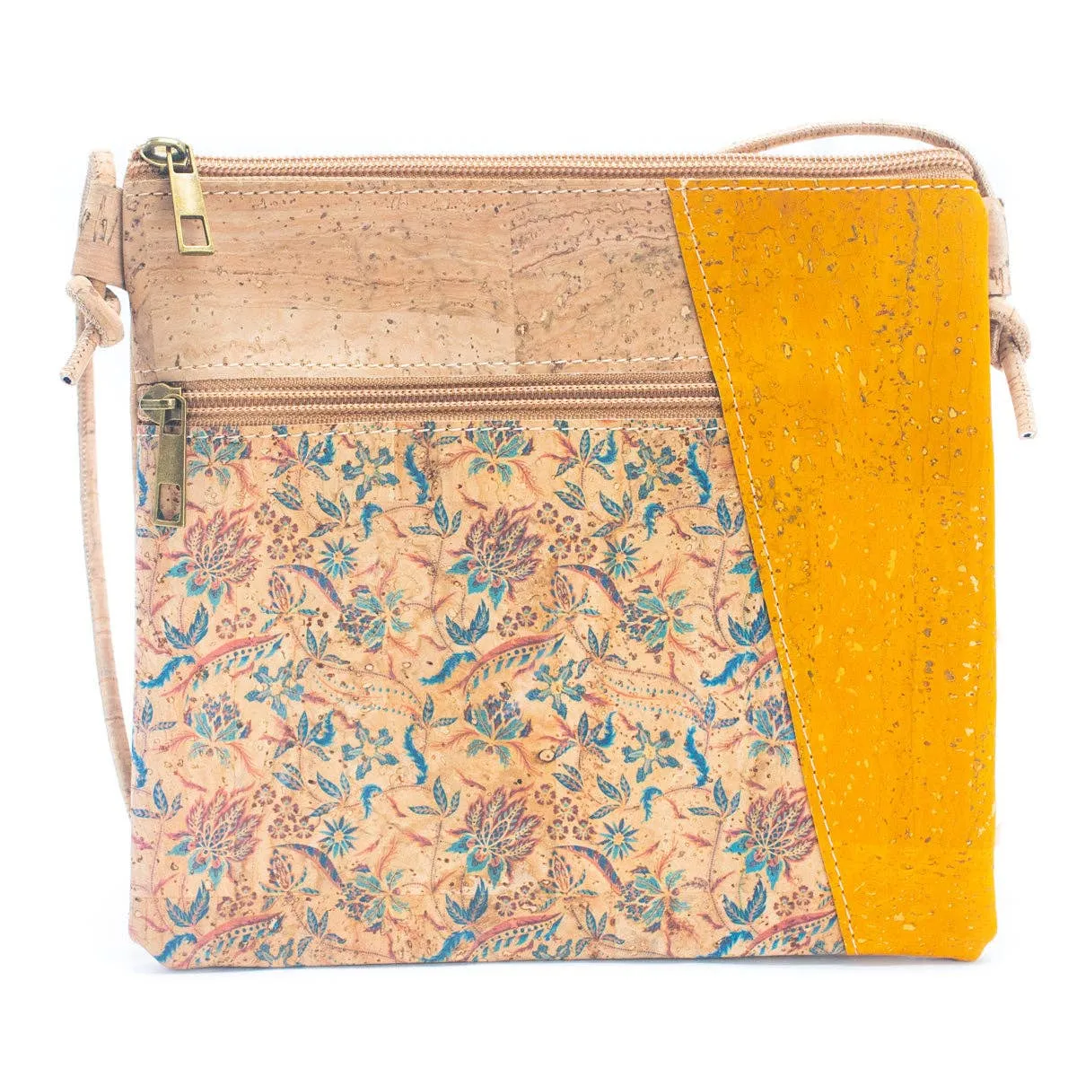 Women's Natural Cork Crossbody Bag  BAGP-249