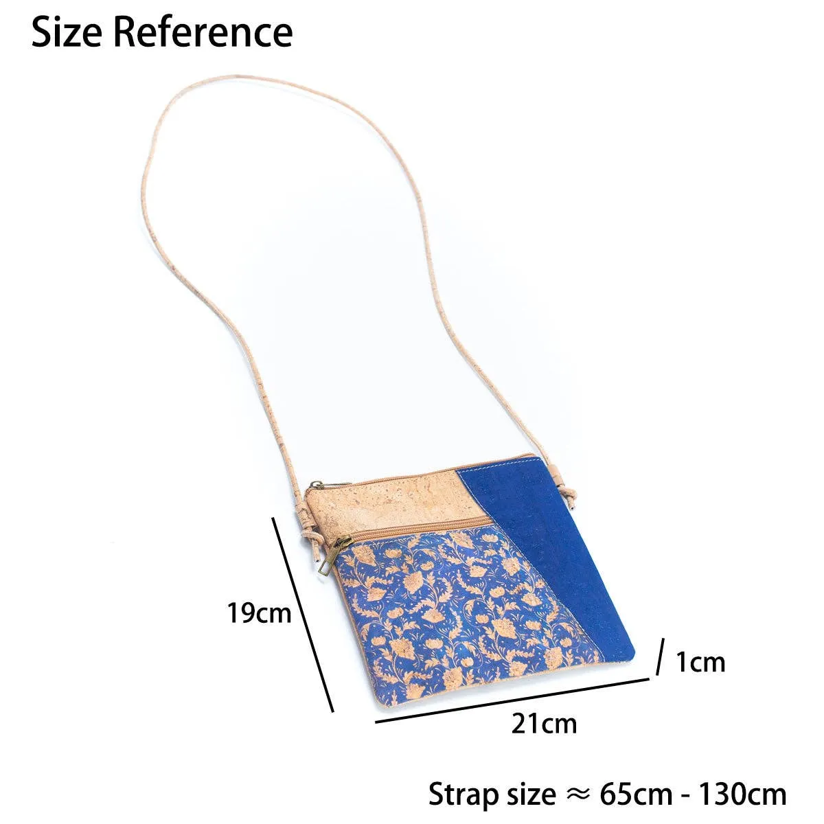 Women's Natural Cork Crossbody Bag  BAGP-249