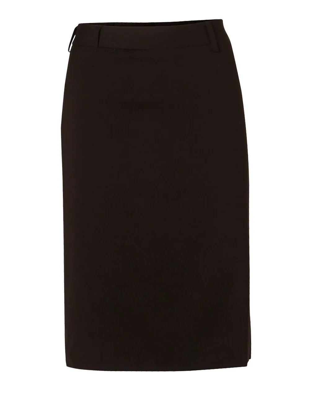 Women's Poly/Viscose Stretch Mid Length Lined Pencil Skirt - M9471