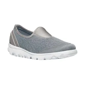 Womens Propet Travelactiv Slip-On in Silver