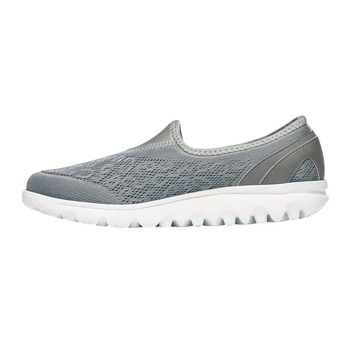 Womens Propet Travelactiv Slip-On in Silver