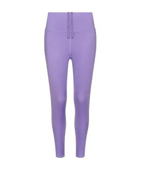 Womens recycled tech leggings | Digital Lavender