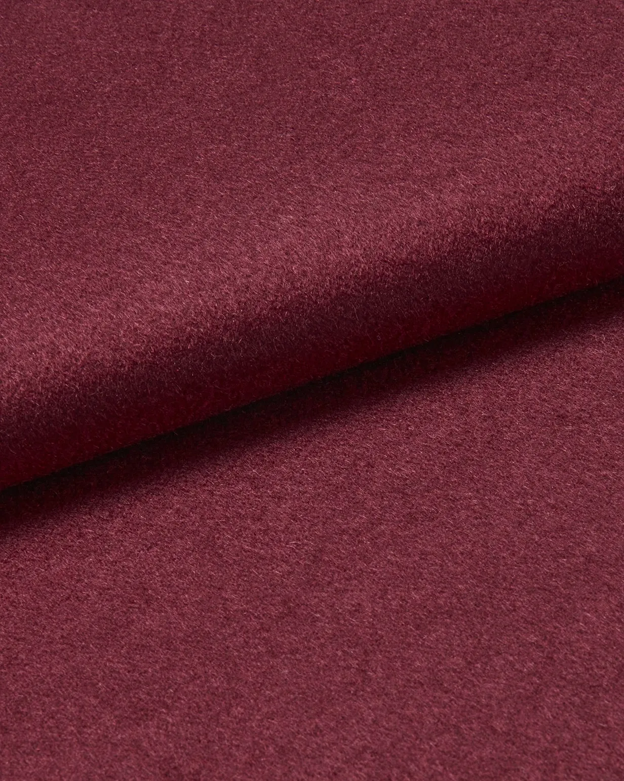 Women's Silk-Lined Cashmere Robe - Claret