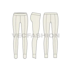 Women's Slim Leg Stirrup Pants