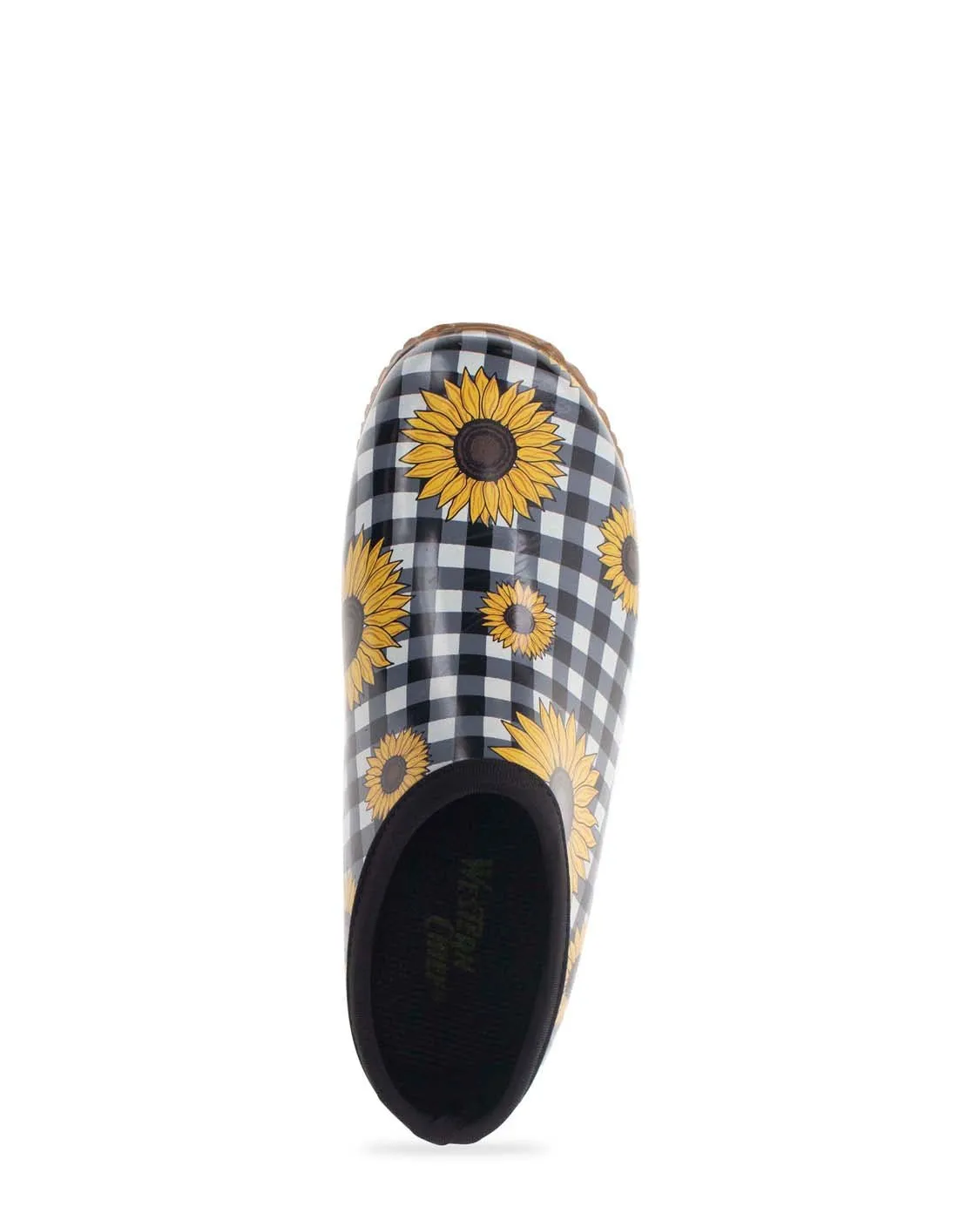 Women's Sunny Flowers Clog - Black