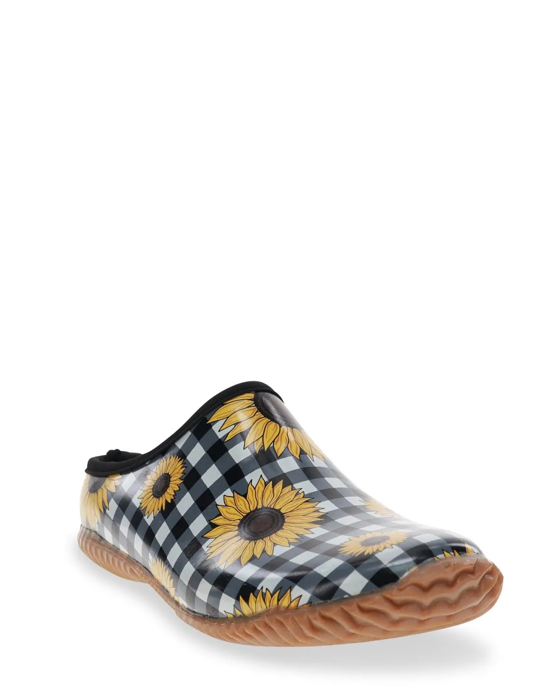 Women's Sunny Flowers Clog - Black