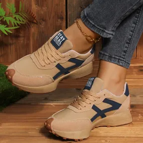 Women's Top Comfort Shoes - Breathable, Cushioned, Soft Lace-Up Design