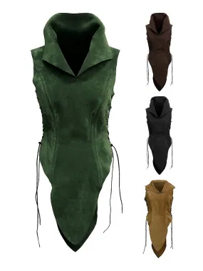 Women's Wood Elf Leather Jerkin