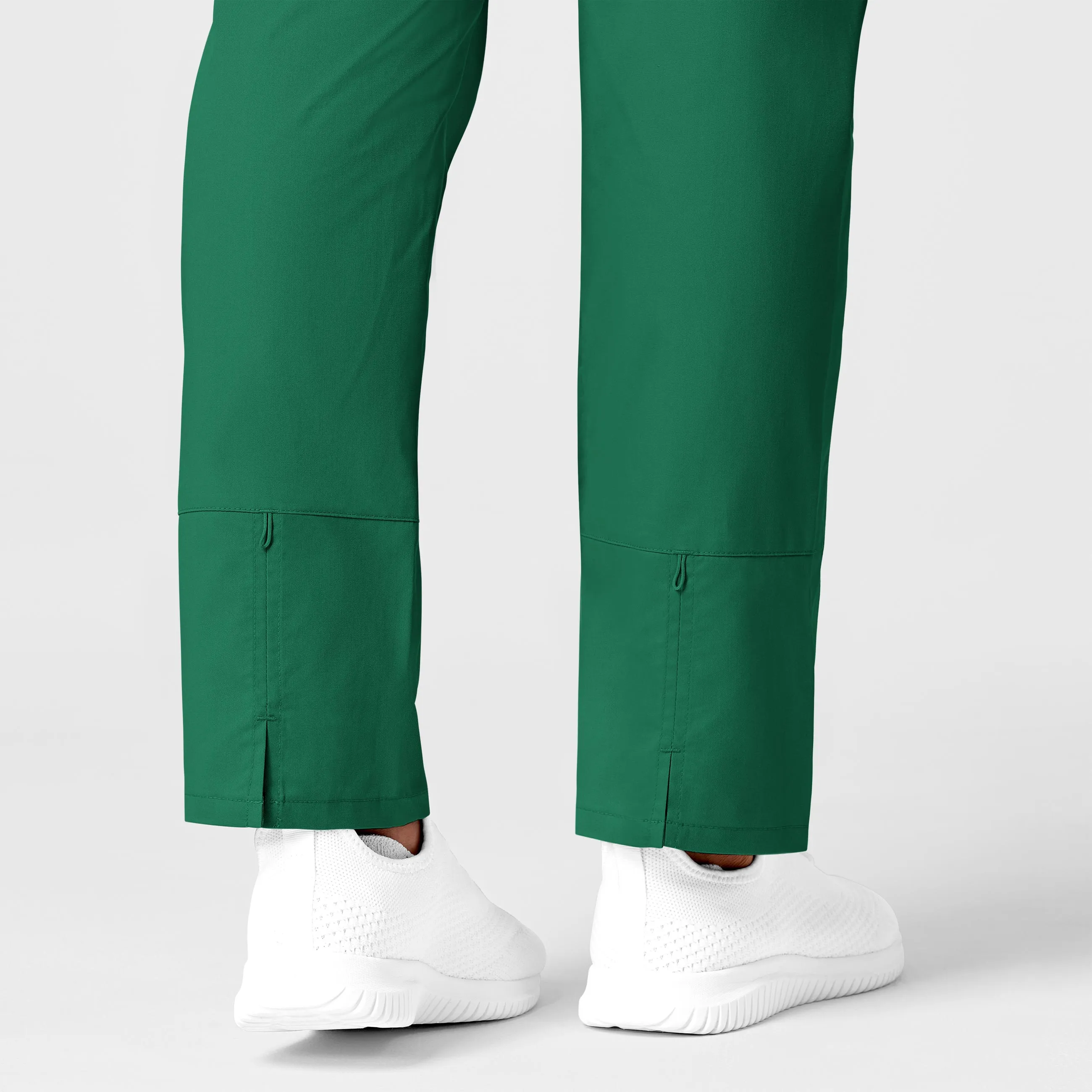 WonderWORK Women's Convertible Slim Leg Scrub Pant - Hunter