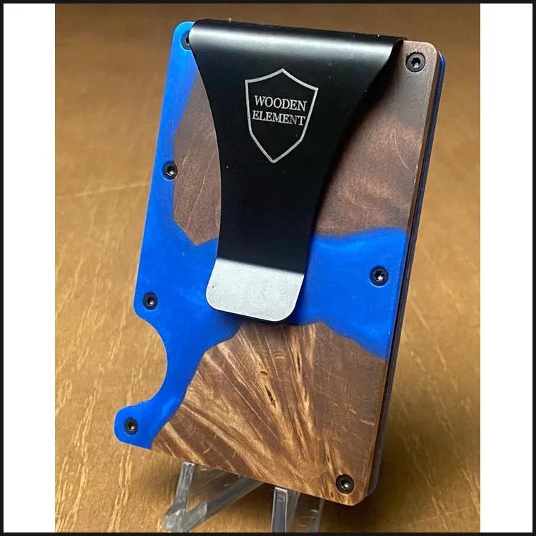Wood and Resin Wallets