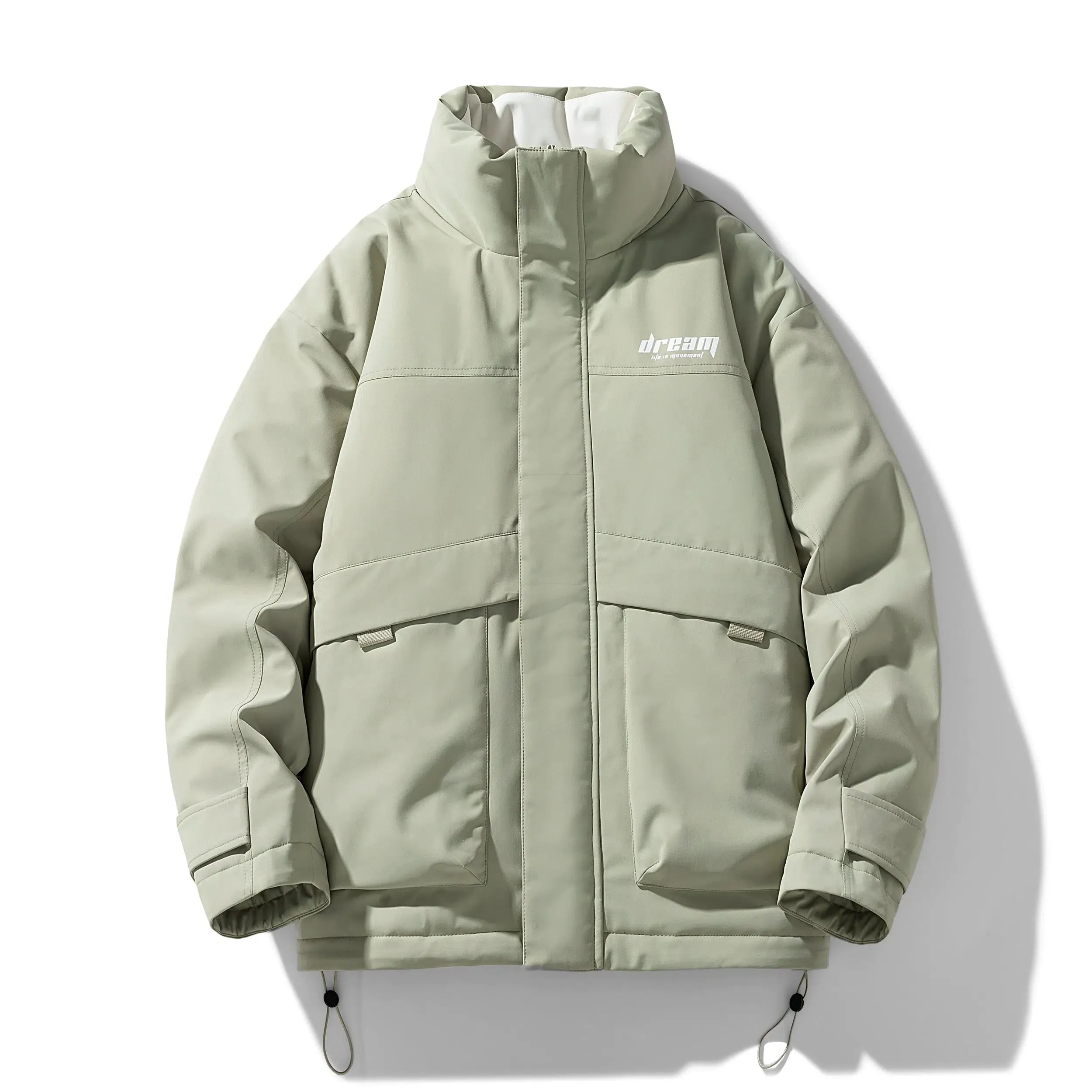 Workwear Down Hooded Jacket