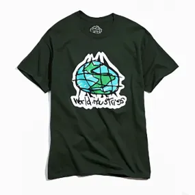 World Industries Scribble Green T-Shirts